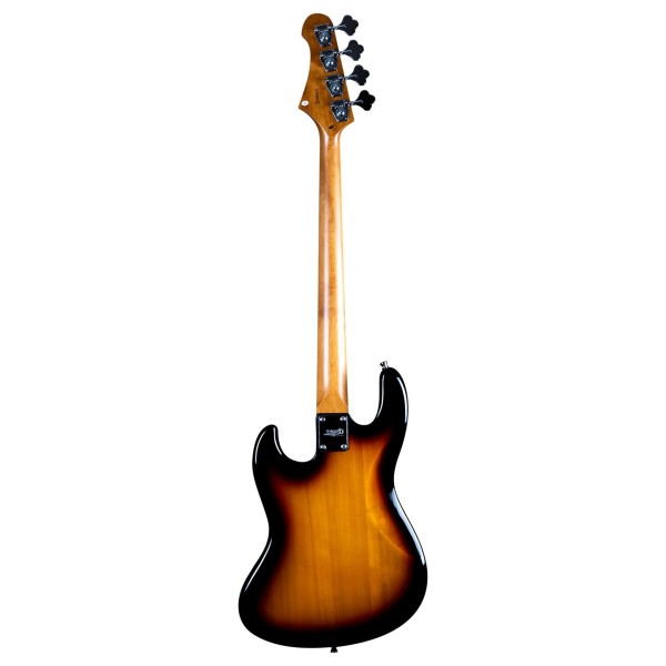 Jet Guitars JJB-300 Bass, Sunburst back