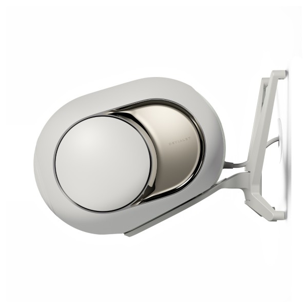 Devialet Gecko Phantom Ultimate 108 dB Wall Mount (Single), Light Pearl - left context 