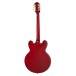 Epiphone ES-335 Semi-Hollow Electric Guitar, Figured Sixties Cherry - Rear
