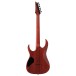 Ibanez GRG121PAR, Brown Black Burst Flat - Back