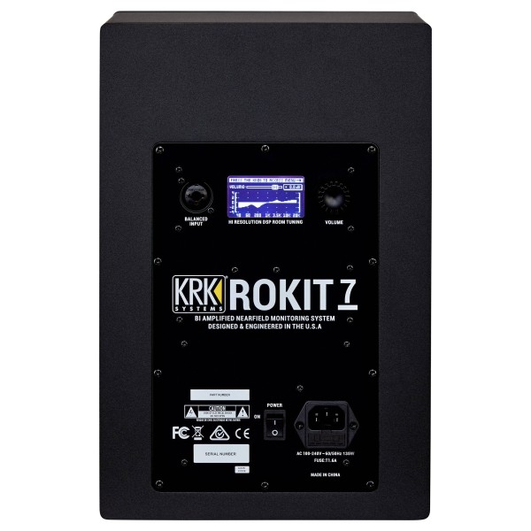 KRK ROKIT RP7 G4 Studio Monitor Back