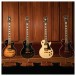 Gibson Les Paul Custom 70s, Tobacco Burst - with the other colours in the range