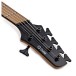 G4M 972 Fanned Fret 5-String Bass Guitar, Blue Burl Burst