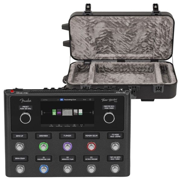 Fender Zestaw Tone Master Pro i formowany futerał | Gear4music