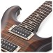 PRS Custom 24 Electric Guitar, Black Gold Wraparound Burst - Ex Demo - upper bout