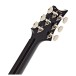 PRS Custom 24 Electric Guitar, Black Gold Wraparound Burst - Ex Demo - back of headstock