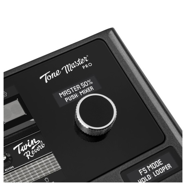 Fender Tone Master Pro and Gig Bag Bundle - control knob