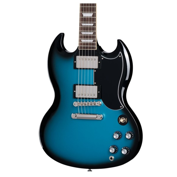 Gibson SG Standard '61 Stop Bar, Pelham Blue Burst