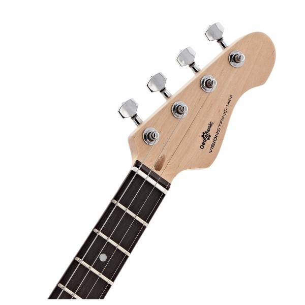 VISIONSTRING Mini Electric Guitar, Black