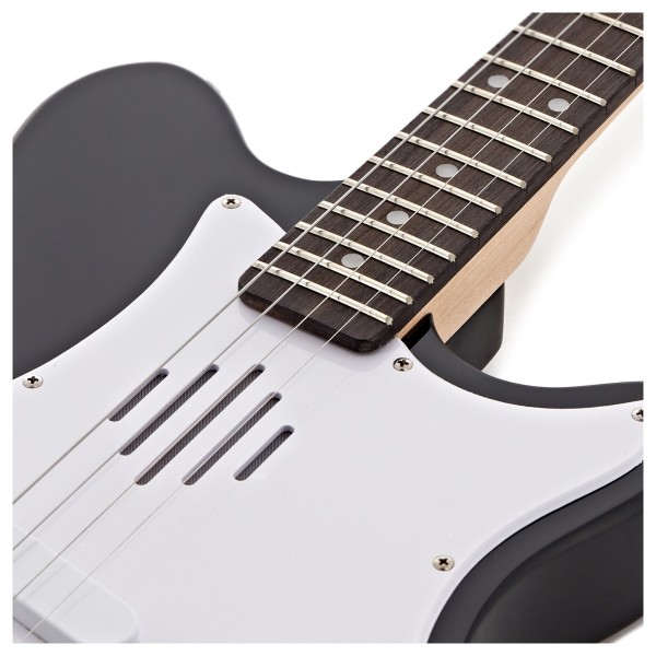 VISIONSTRING Mini Electric Guitar, Black
