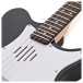 VISIONSTRING Mini Electric Guitar, Black