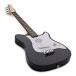 VISIONSTRING Mini Electric Guitar, Black