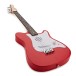 VISIONSTRING Mini Electric Guitar, Red