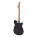 VISIONSTRING Mini Left-Handed Electric Guitar, Black