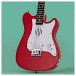 VISIONSTRING Mini Electric Guitar, Red