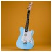 VISIONSTRING Mini Electric Guitar, Blue