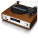 Lenco MC-160WD Bluetooth Turntable with Speakers, Wood - Detail