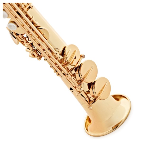 Trevor James EVO Soprano Saxophone, Gold Lacquer