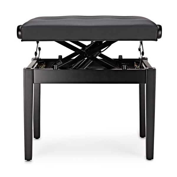 Hydraulic Piano Stool, Gloss Black