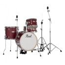 Pearl Midtown 4pc Compact Set incl. Hardware, Matte Red
