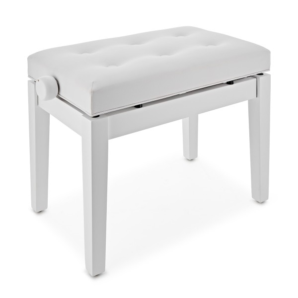 Hydraulic Piano Stool, Gloss Black