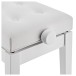 Hydraulic Piano Stool, Gloss Black