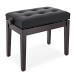 Hydraulic Piano Stool, Gloss Black