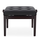 Hydraulic Piano Stool by Gear4music, Rosewood