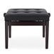 Hydraulic Piano Stool by Gear4music, Rosewood