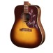 Gibson Hummingbird Studio Walnut Satin Burst Body Close-Up