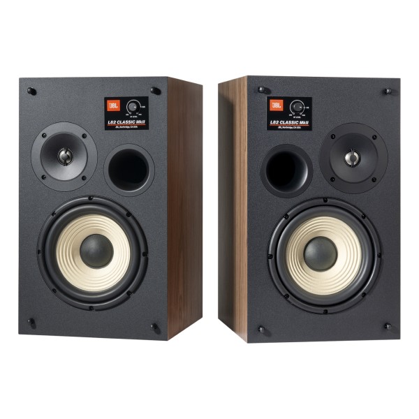 JBL L82 Mk2 Classic 2-Way Bookshelf Speakers (Pair), Orange