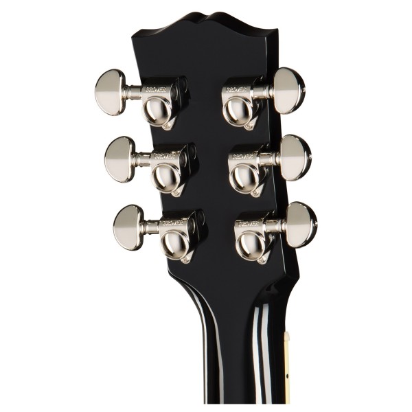 Gibson Hummingbird Standard, Purple Burst - back of headstock