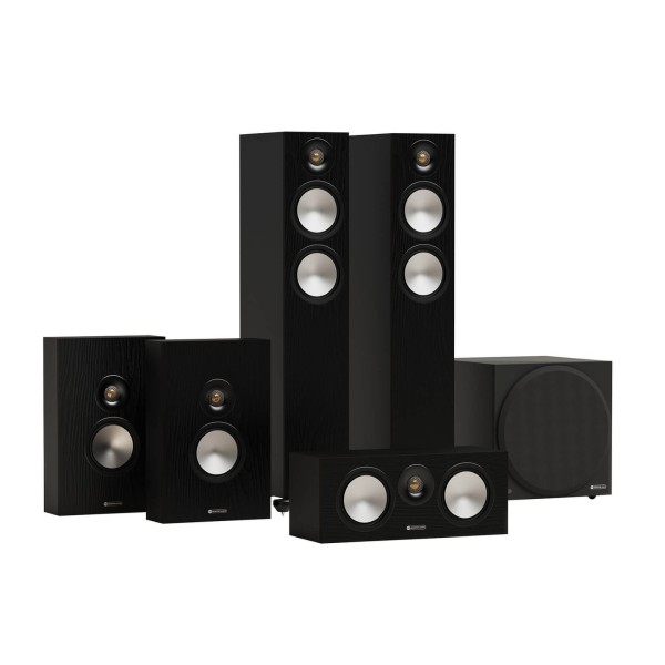 Monitor Audio Bronze 300 7G 5.1 AV System, Black - mai n