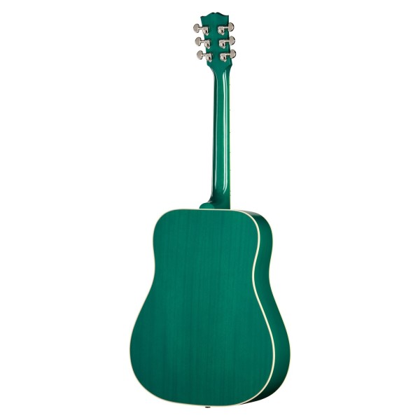 Gibson Hummingbird Standard, Translucent Teal - back
