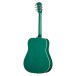 Gibson Hummingbird Standard, Translucent Teal - back