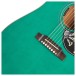 Gibson Hummingbird Standard, Translucent Teal - bridge