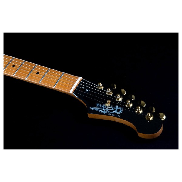 Jet Guitars JS-400 HSS Roasted Maple, Red