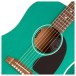 Gibson J-45 Standard, Translucent Teal - soundhole