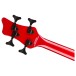 Jackson X Series Spectra Iv Candy Apple Red Bass Guitar - Ex Demo - back of headstock