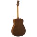 Yamaha FX400 Dreadnought Electro Acoustic Guitar, Smoky Black - back