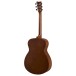 Yamaha FS400 Concert Acoustic Guitar, Smoky Black - back