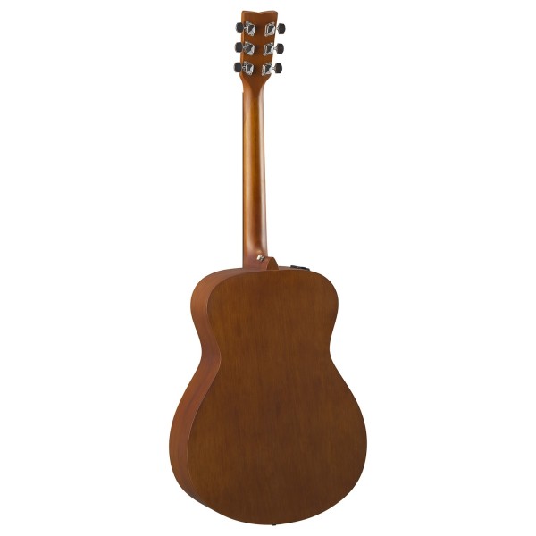 Yamaha FSX400 Concert Electro Acoustic Guitar, Natural Satin - back