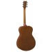 Yamaha FSX400 Concert Electro Acoustic Guitar, Smoky Black - back