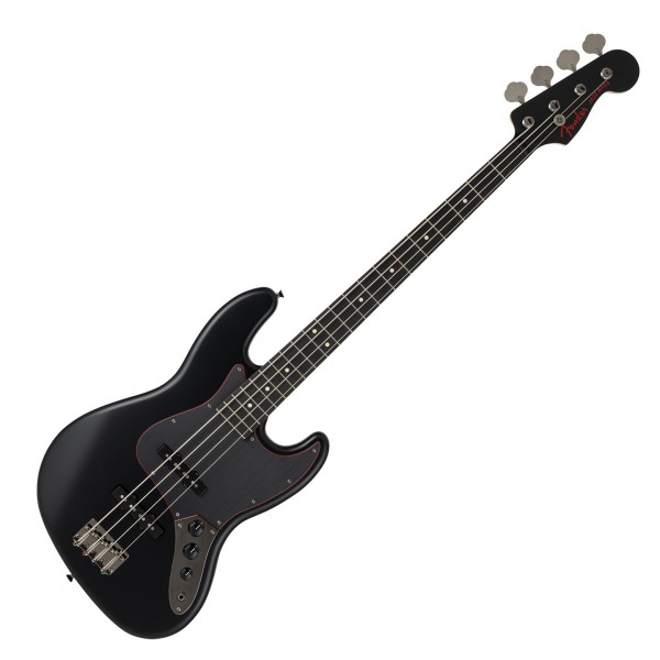 Fender Made in Japan Limited Hybrid II Jazz Bass Noir RW, Black
