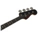 Fender Made in Japan Limited Hybrid II Jazz Bass Noir RW, Black - headstock
