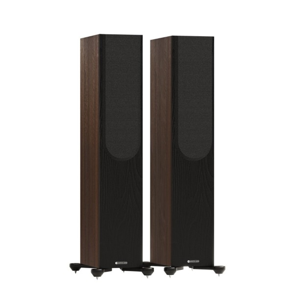 Monitor Audio Bronze 300 7G Floorstanding Speakers (Pair), Walnut 1 