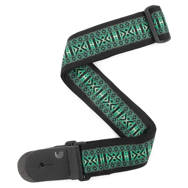 Daddario 2 Guitar Strap Monterey 3 Green