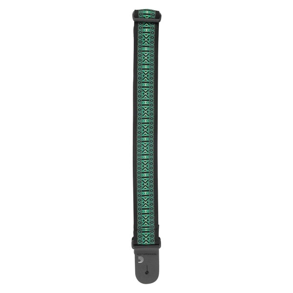 Daddario 2 Guitar Strap Monterey 3 Green, Full
