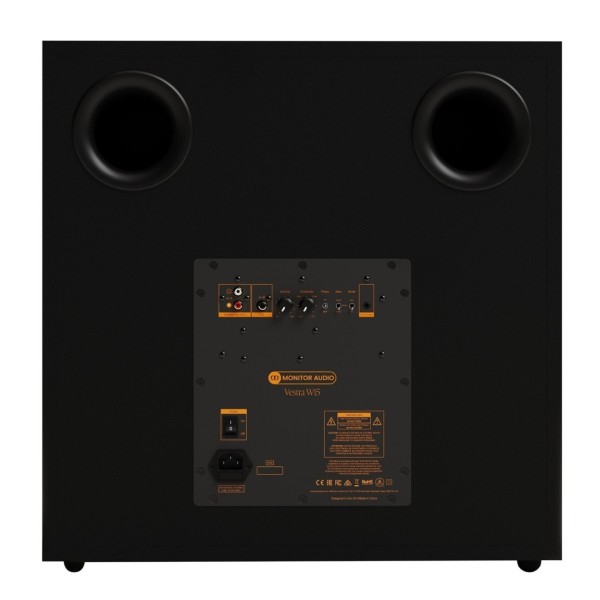 Monitor Audio Vestra W15 Subwoofer Speaker, Black 3