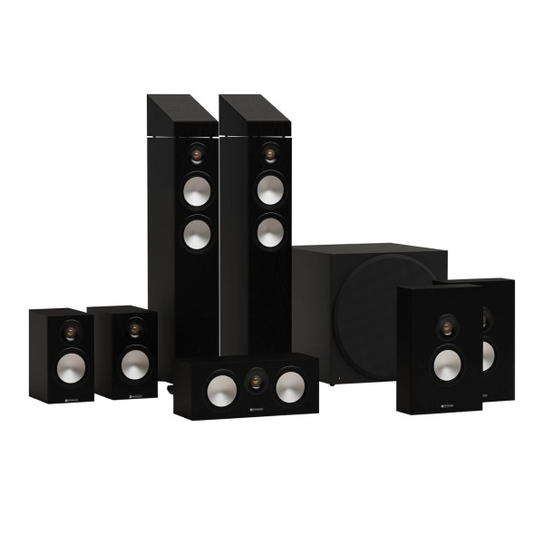 Monitor Audio Bronze 300 7G 7.1.2 Dolby AV System, Black 